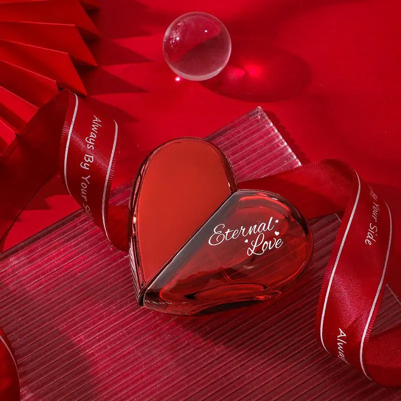 Women'S Floral Fragrance Perfume, Long Lasting Fragrance Perfume, Romantic Heart Shaped Elegant Perfume for Women Daily Wear