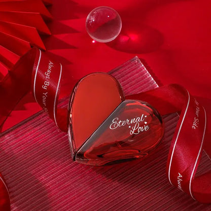 Women'S Floral Fragrance Perfume, Long Lasting Fragrance Perfume, Romantic Heart Shaped Elegant Perfume for Women Daily Wear